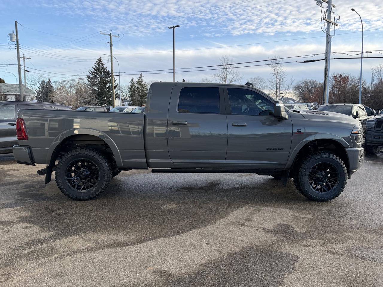 2026 Ram 3500 Limited Night Edition Mega Cab 4x4 | Rig Ready Ram | BOB THE BOULDER | 20&apos;&apos; Twitch Rims | 2&apos;&apos; Level Redwater AB