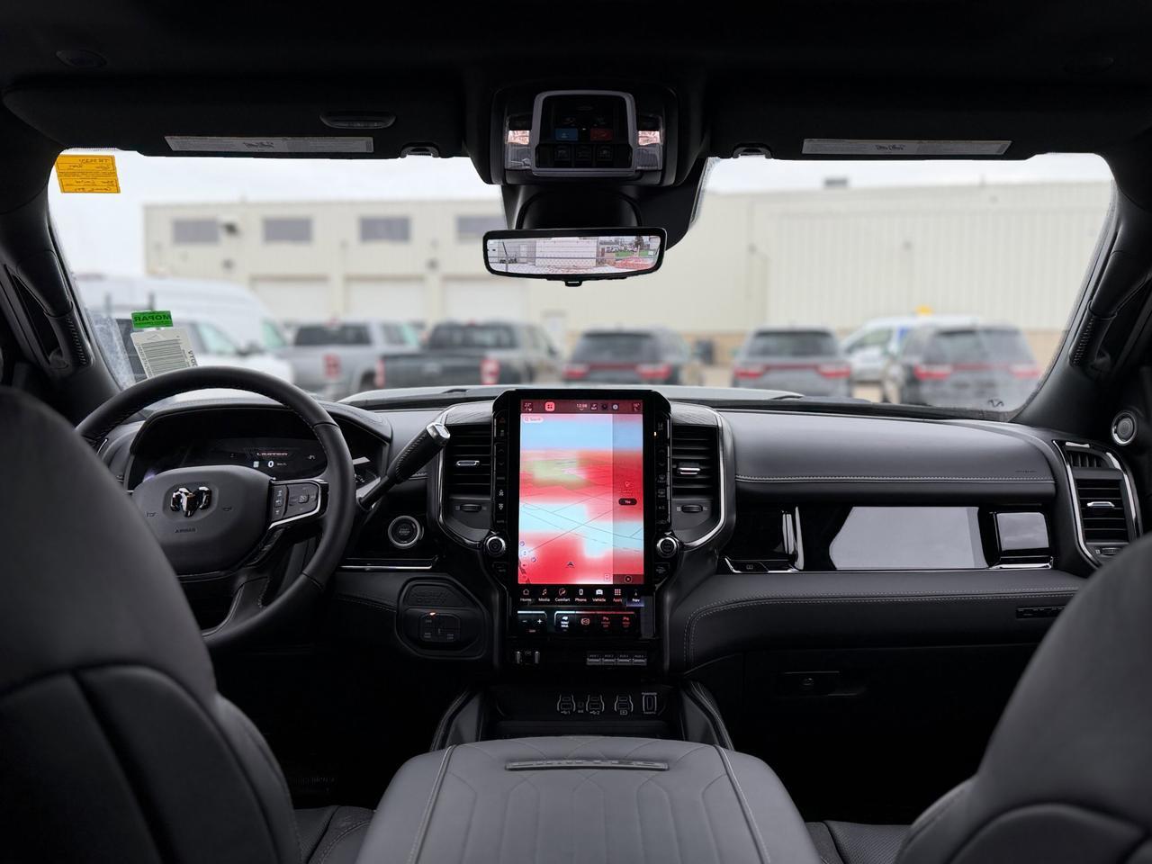 2026 Ram 3500 Limited Night Edition Mega Cab 4x4 l 5th Wheel Prep l Digital Rearview l Sunroof l Level 1 Group Redwater AB