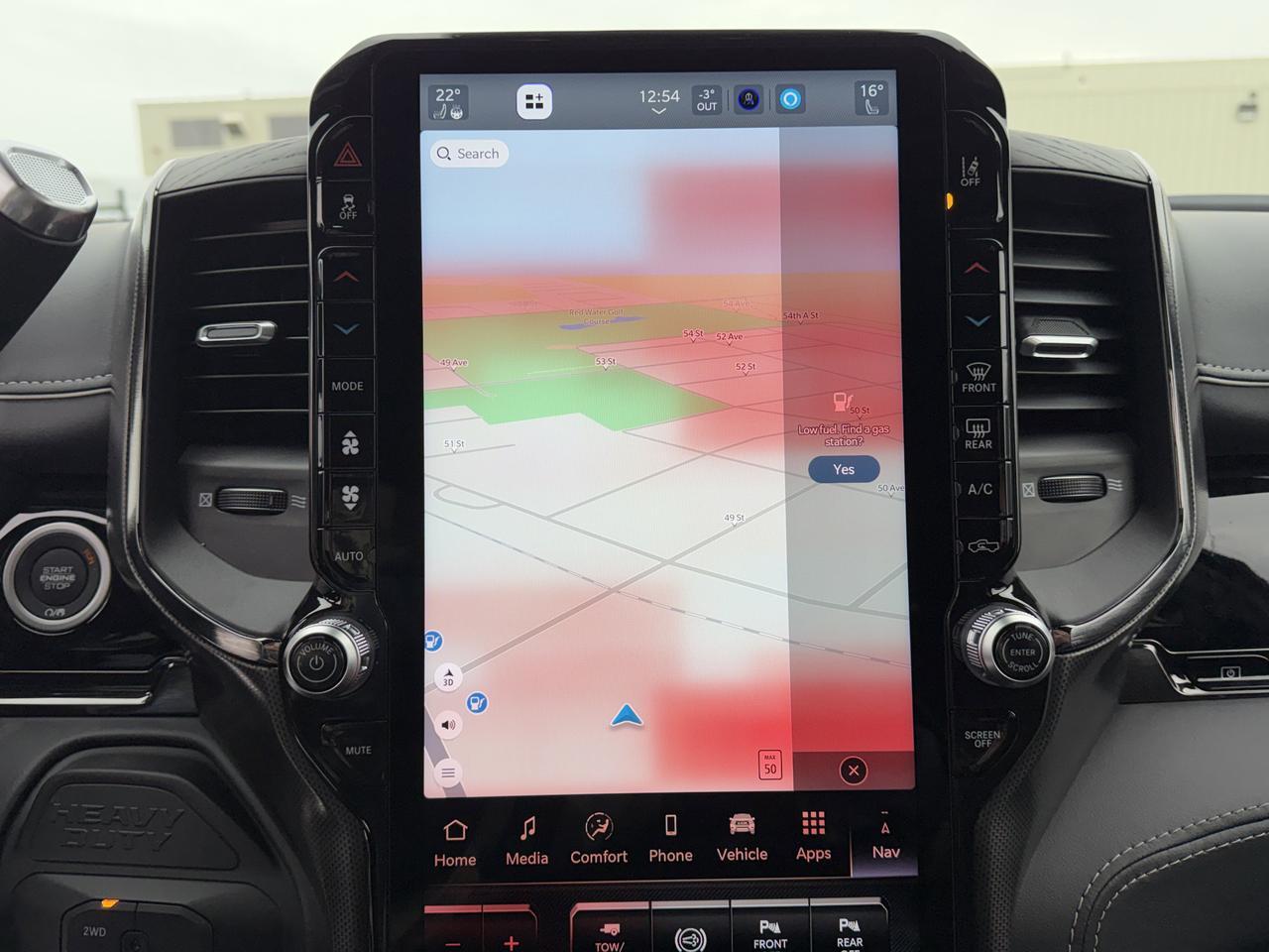 2026 Ram 3500 Limited Night Edition Mega Cab 4x4 l 5th Wheel Prep l Digital Rearview l Sunroof l Level 1 Group Redwater AB