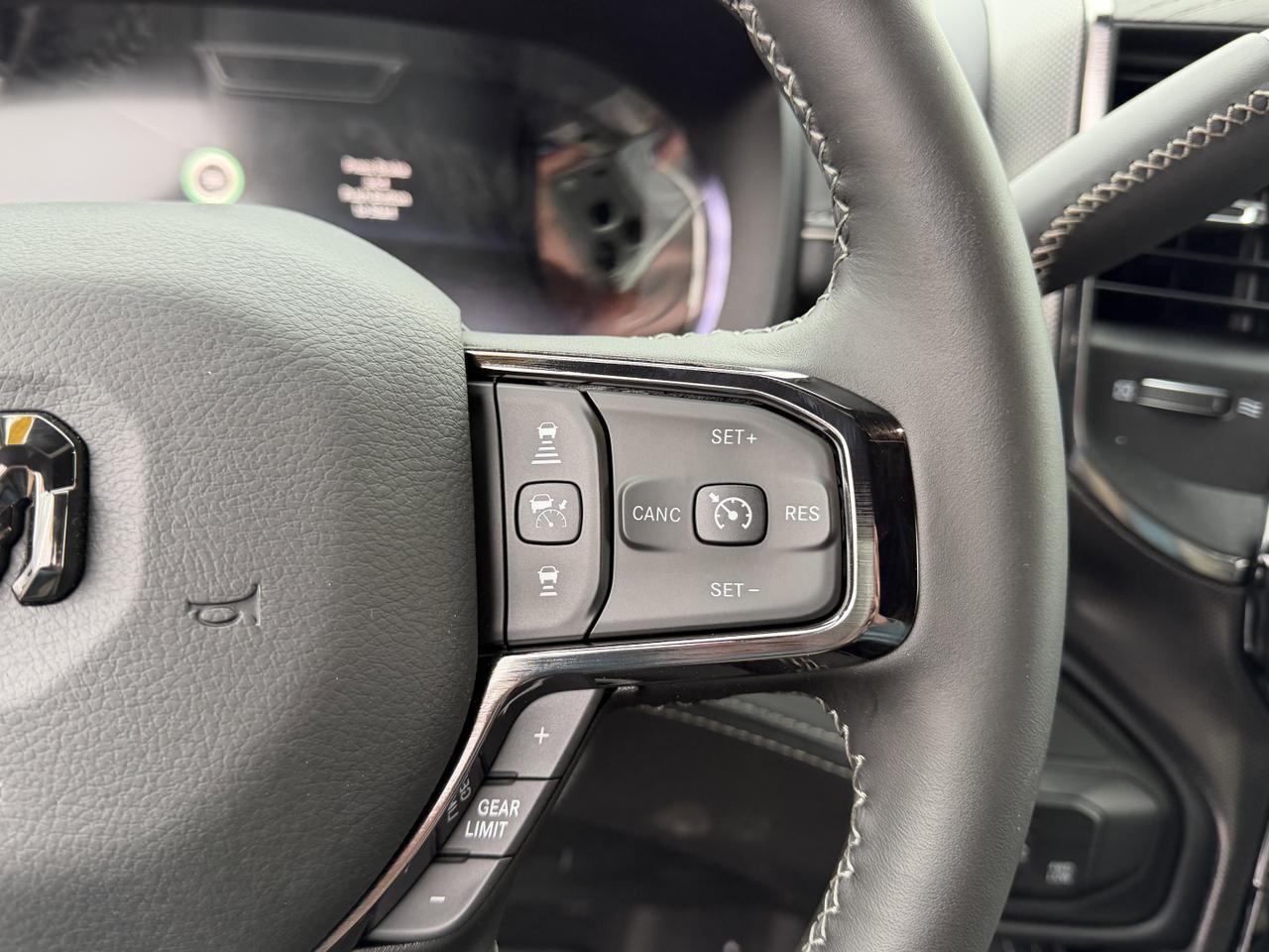 2026 Ram 3500 Limited Night Edition Mega Cab 4x4 l 5th Wheel Prep l Digital Rearview l Sunroof l Level 1 Group Redwater AB