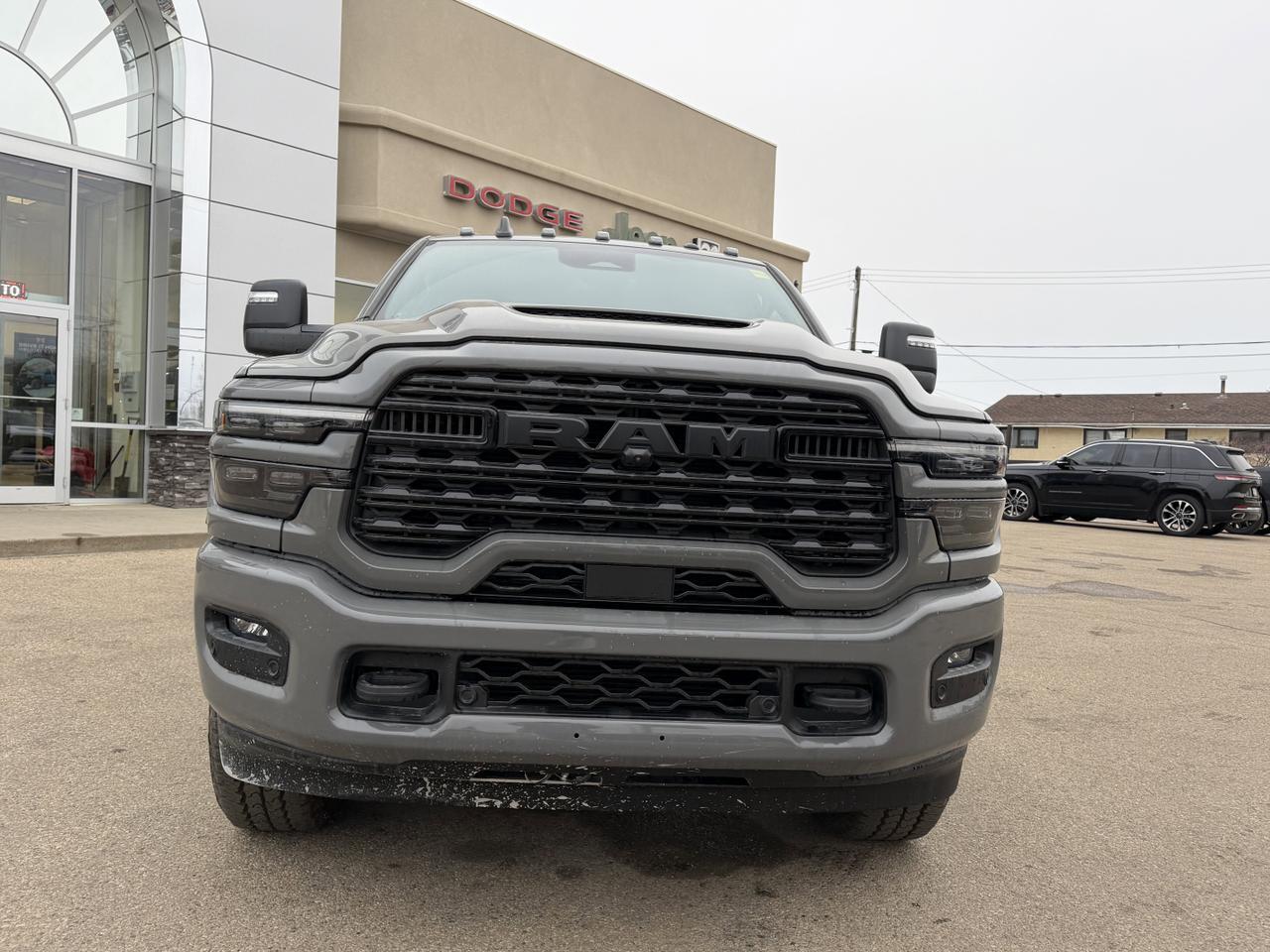 2026 Ram 3500 Limited Night Edition Mega Cab 4x4 l 5th Wheel Prep l Digital Rearview l Sunroof l Level 1 Group Redwater AB