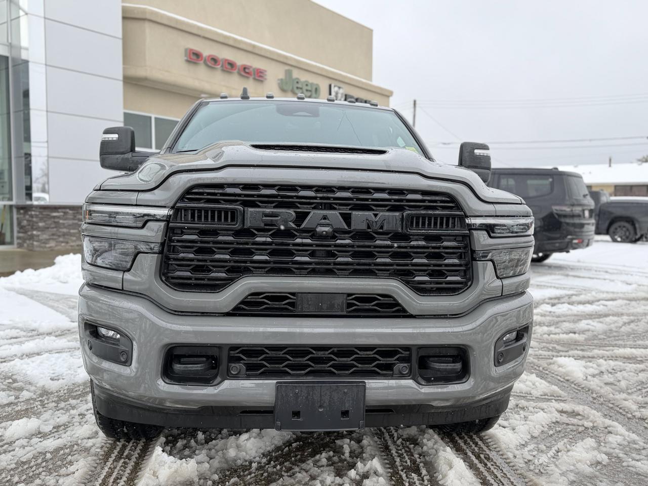 2026 Ram 3500 Limited Night Edition Mega Cab 4x4 l Rig ready Ram l 20&apos;&apos; Twitch Rims l Kick Back Flaps l 2&apos;&apos; Level Redwater AB