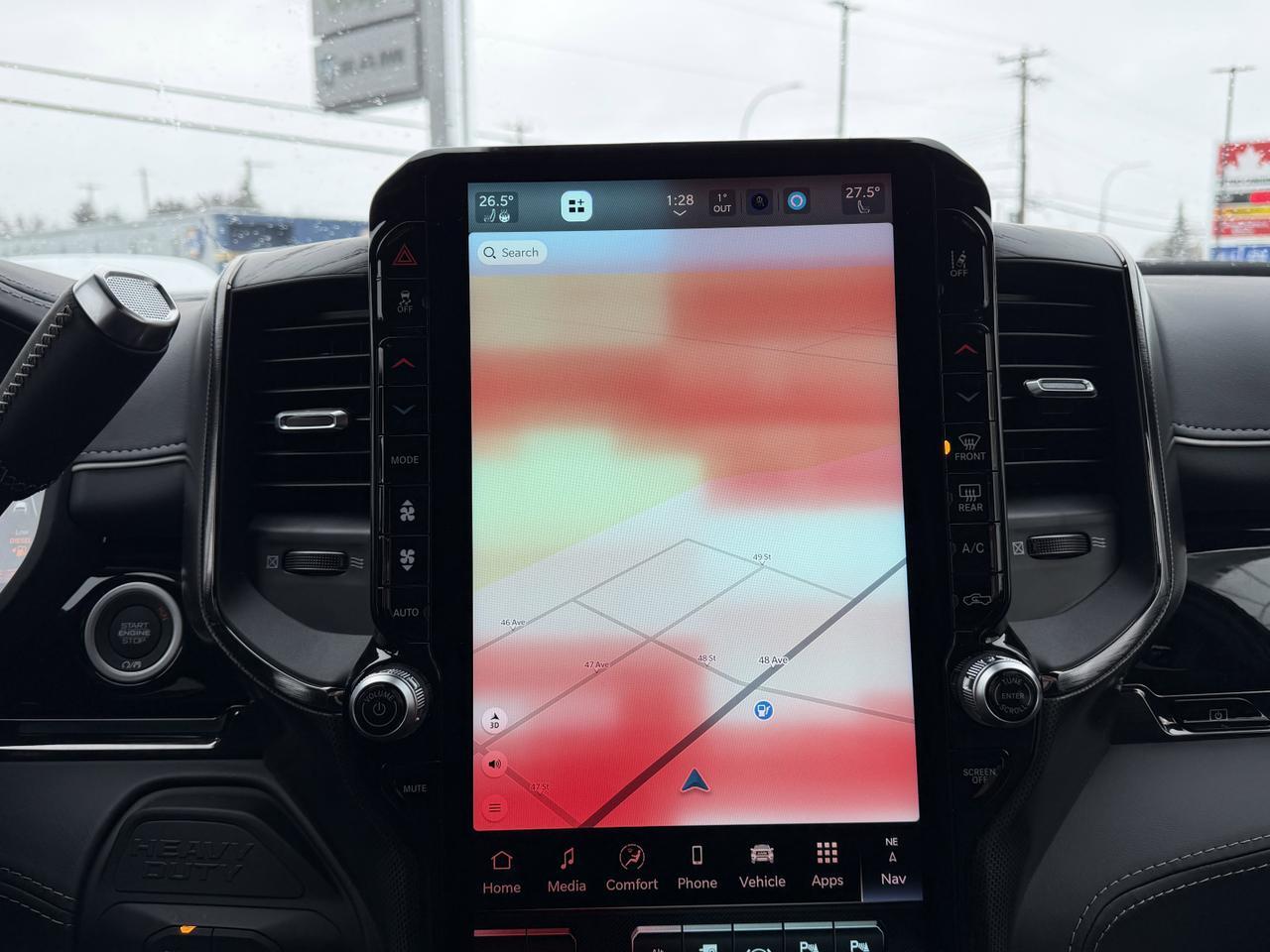 2026 Ram 3500 Limited Night Edition Mega Cab 4x4 l Rig ready Ram l 20&apos;&apos; Twitch Rims l Kick Back Flaps l 2&apos;&apos; Level Redwater AB