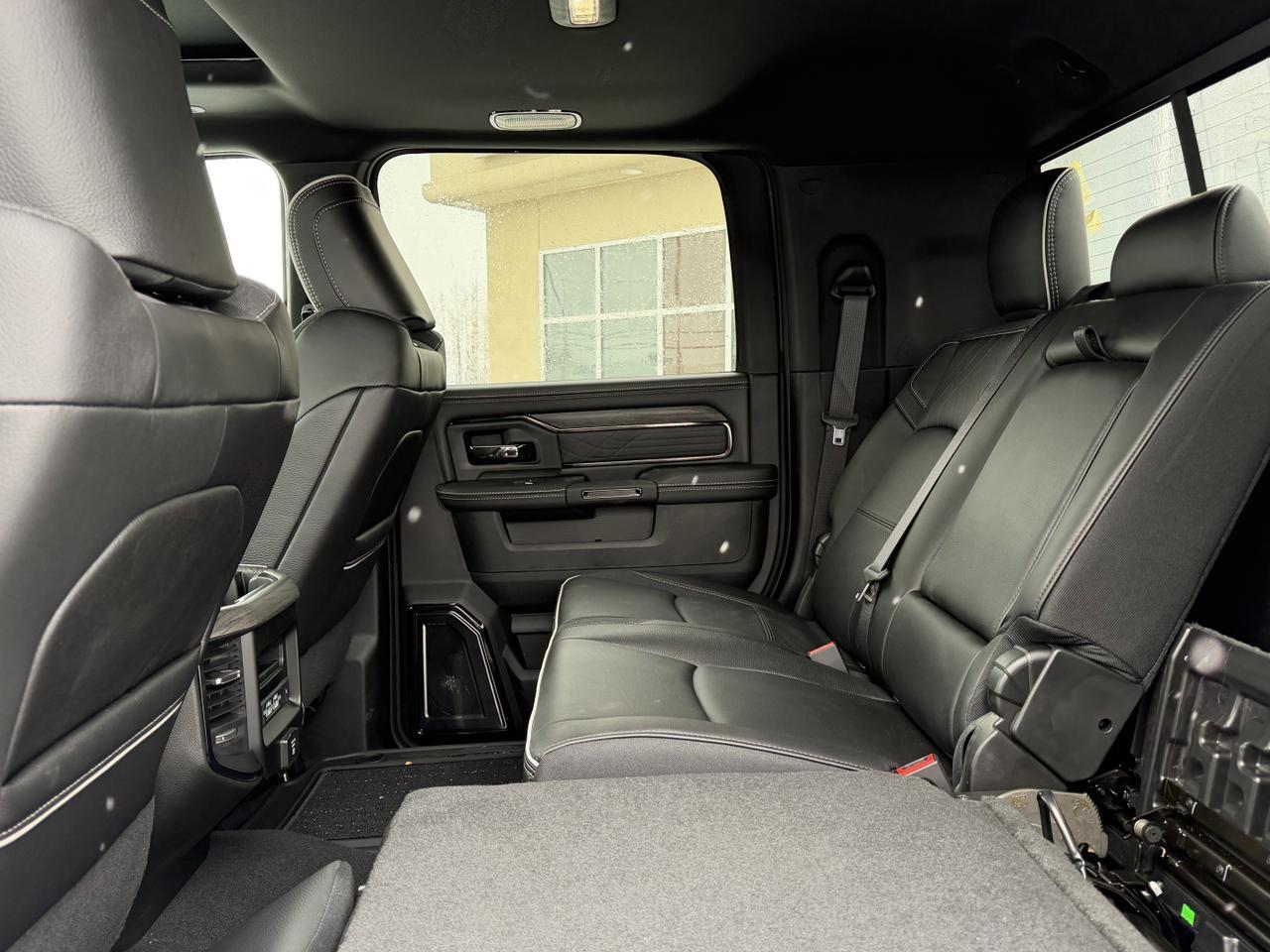 2026 Ram 3500 Limited Night Edition Mega Cab 4x4 l Rig ready Ram l 20&apos;&apos; Twitch Rims l Kick Back Flaps l 2&apos;&apos; Level Redwater AB