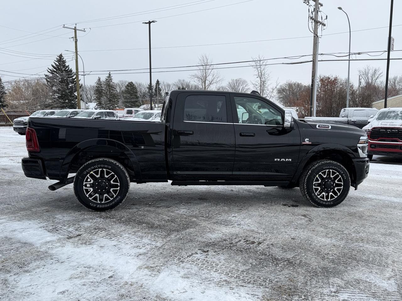 2026 Ram 3500 Longhorn Crew Cab 4x4 | 6.7L Cummins Diesel | Leather | NAV | Remote Start Redwater AB