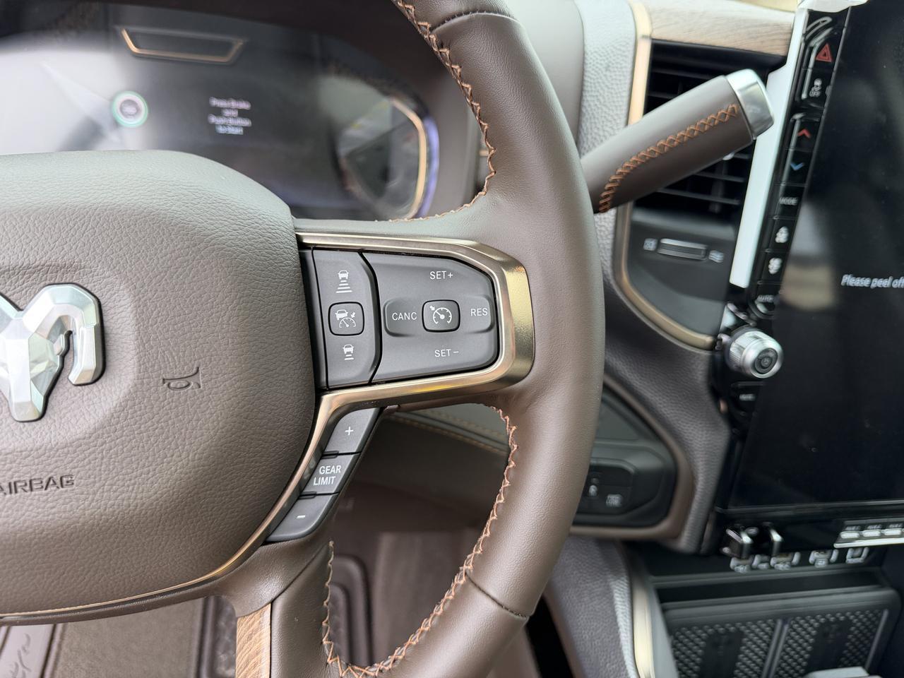 2026 Ram 3500 Longhorn Crew Cab 4x4 | Cummins Diesel | Mountain Brown Bison Interior | Forged Blue Redwater AB