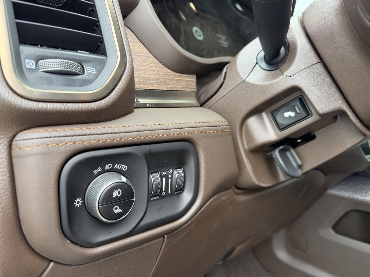 2026 Ram 3500 Longhorn Crew Cab 4x4 | Cummins Diesel | Mountain Brown Bison Interior | Forged Blue Redwater AB
