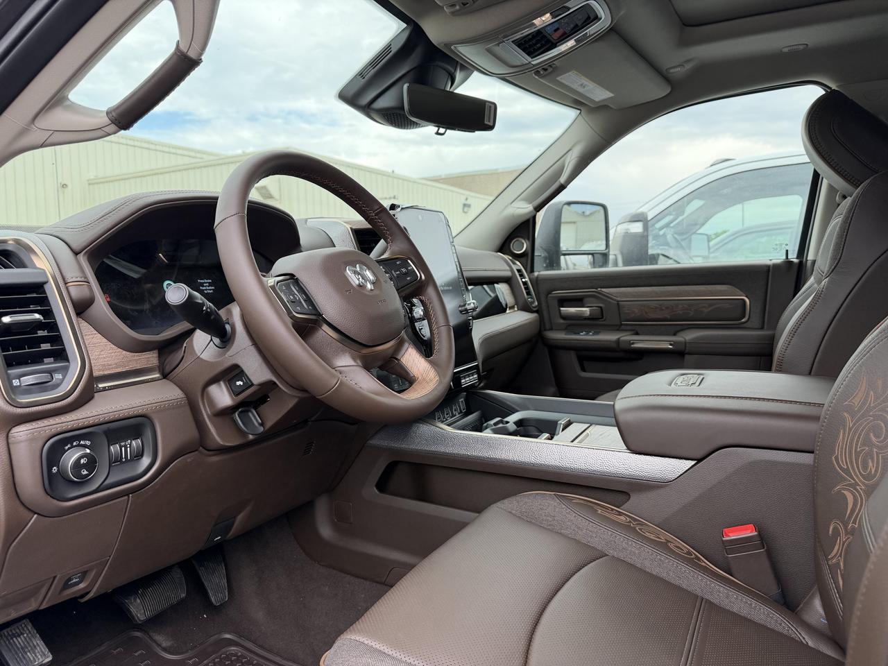 2026 Ram 3500 Longhorn Crew Cab 4x4 | Cummins Diesel | Mountain Brown Bison Interior | Forged Blue Redwater AB