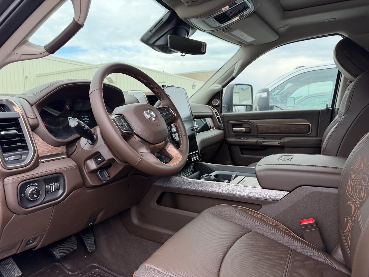 2026 Ram 3500 Longhorn Crew Cab 4x4 | Cummins Diesel | Mountain Brown Bison Interior | Forged Blue Redwater AB