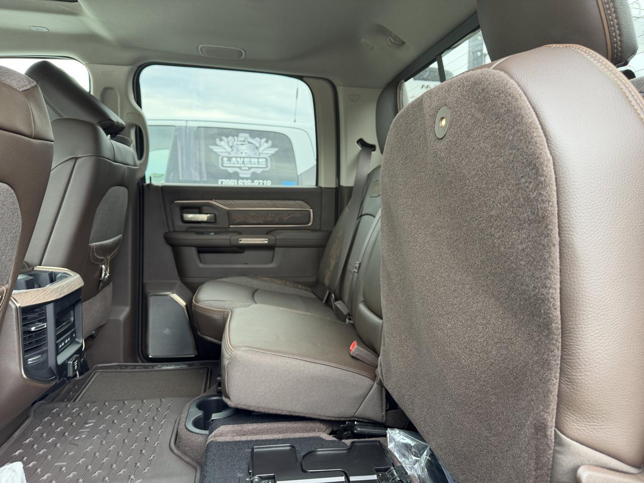2026 Ram 3500 Longhorn Crew Cab 4x4 | Cummins Diesel | Mountain Brown Bison Interior | Forged Blue Redwater AB