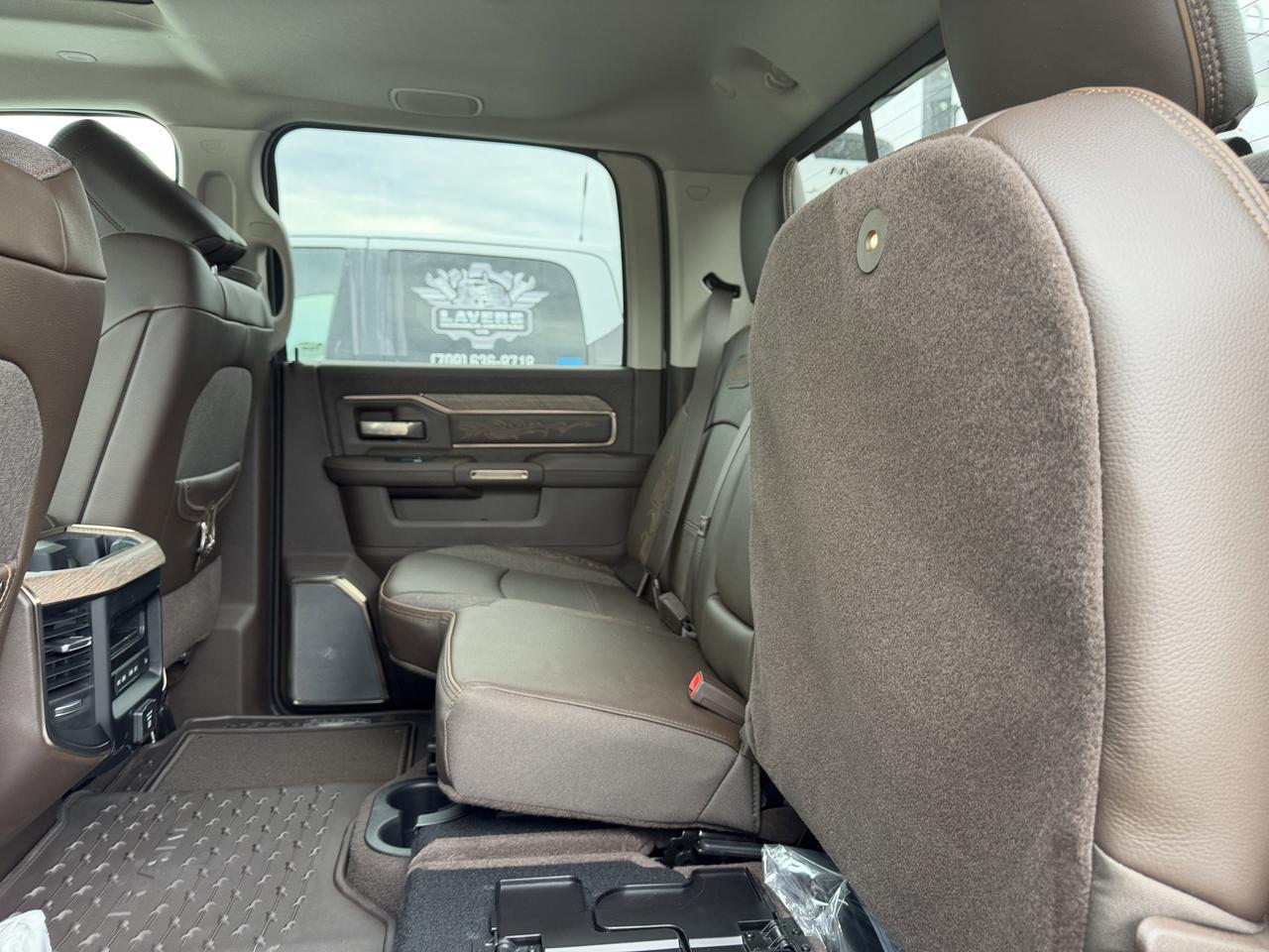 2026 Ram 3500 Longhorn Crew Cab 4x4 | Cummins Diesel | Mountain Brown Bison Interior | Forged Blue Redwater AB