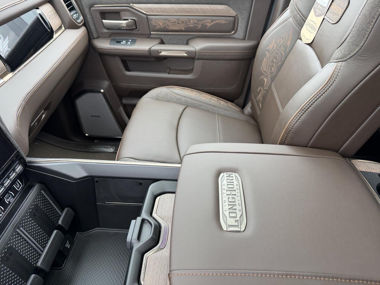 2026 Ram 3500 Longhorn Crew Cab 4x4 | Cummins Diesel | Mountain Brown Bison Interior | Forged Blue Redwater AB