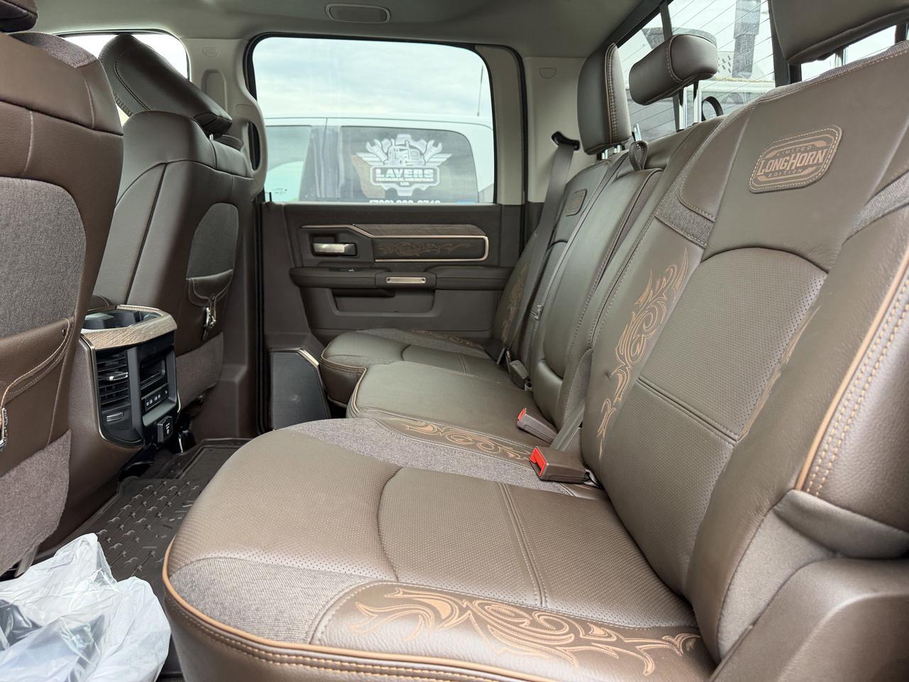 2026 Ram 3500 Longhorn Crew Cab 4x4 | Cummins Diesel | Mountain Brown Bison Interior | Forged Blue Redwater AB