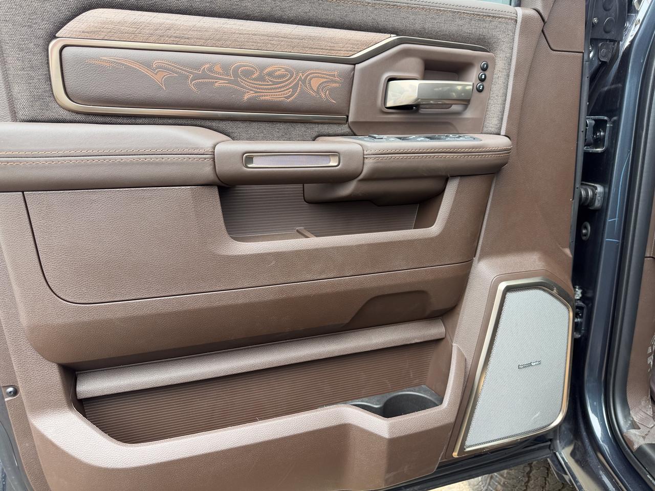2026 Ram 3500 Longhorn Crew Cab 4x4 | Cummins Diesel | Mountain Brown Bison Interior | Forged Blue Redwater AB