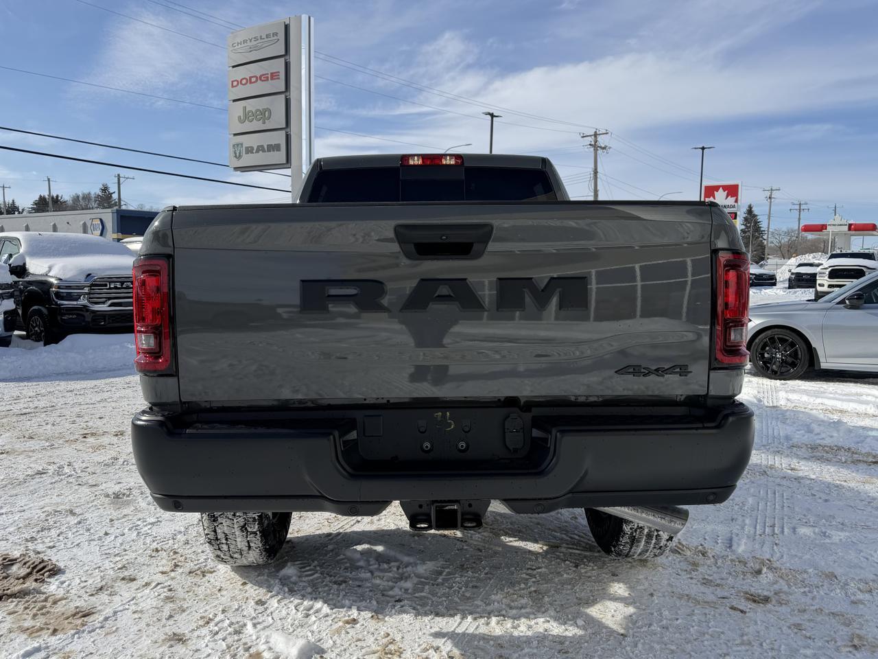 2026 Ram 3500 Tradesman Crew Cab 4x4 | Ceramic Grey | Cummins Turbo Diesel | 4WD | Automatic | Backup Camera Redwater AB