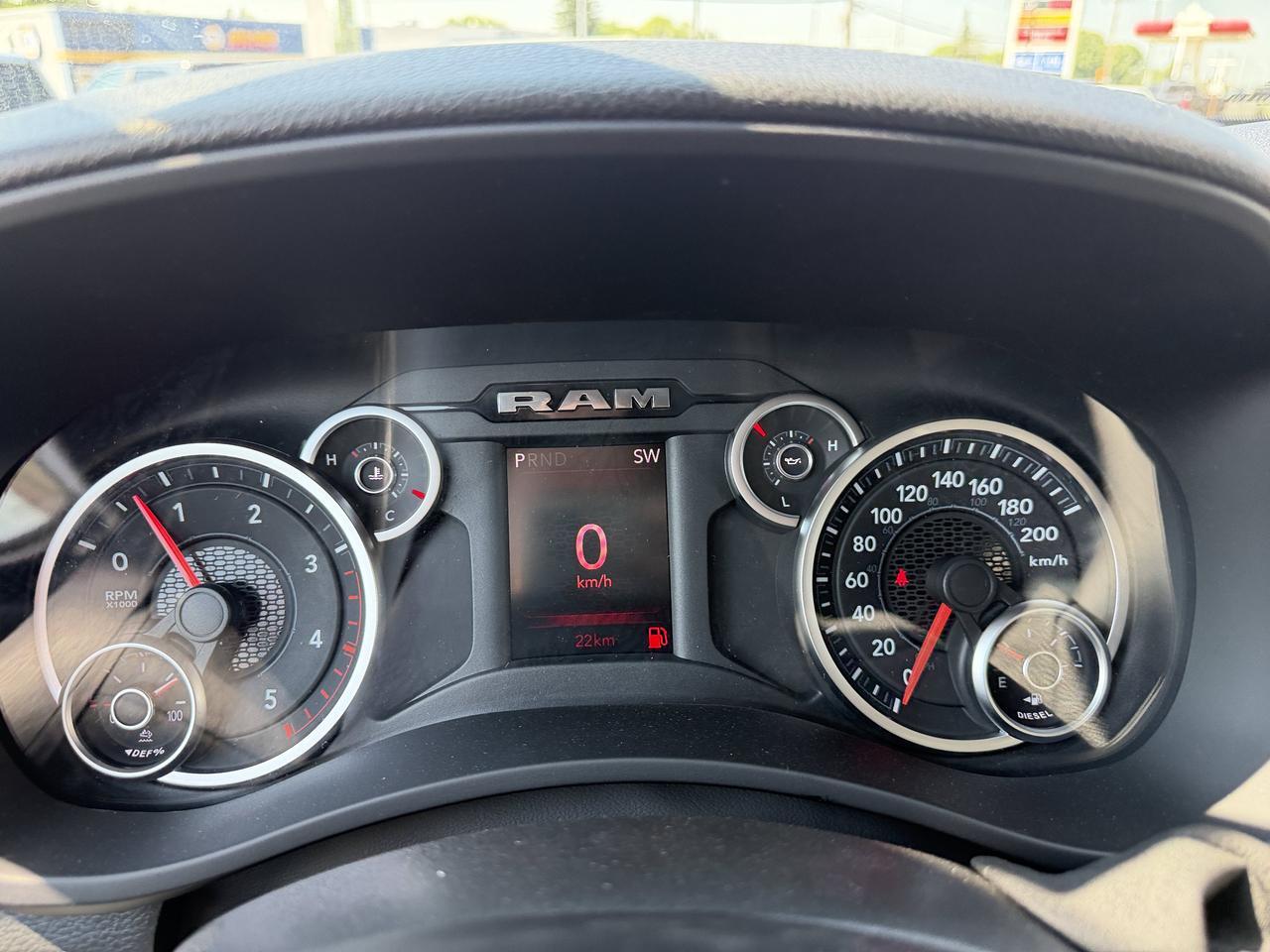 2026 Ram 3500 Tradesman Crew Cab 4x4 | Cummins Diesel | Forged Blue | NAV | 12IN Display | 5th Wheel Prep Redwater AB