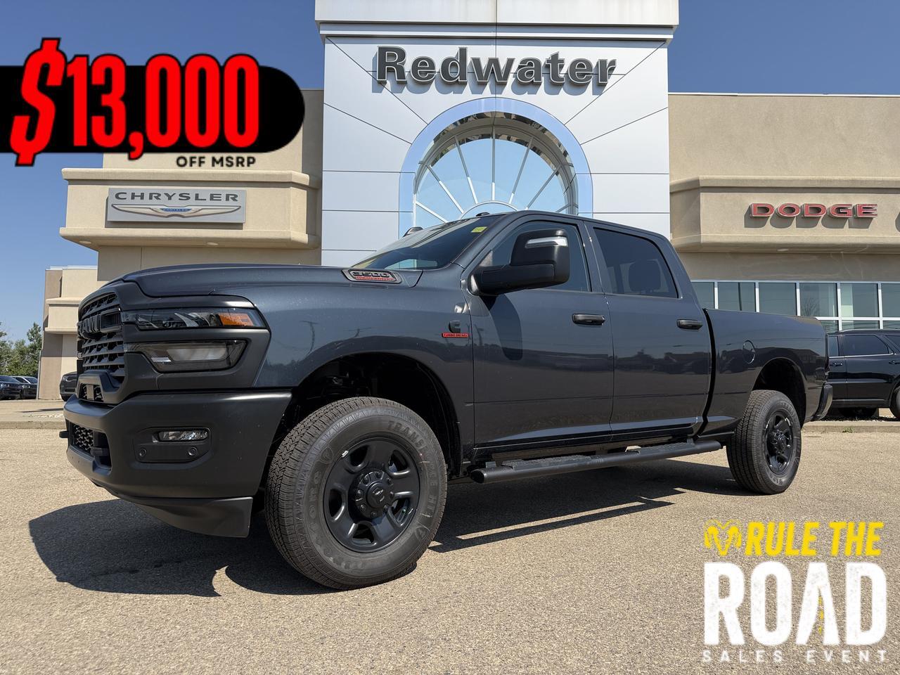 2026 Ram 3500 Tradesman Crew Cab 4x4 | Cummins Diesel | Forged Blue | NAV | 12IN Display | 5th Wheel Prep