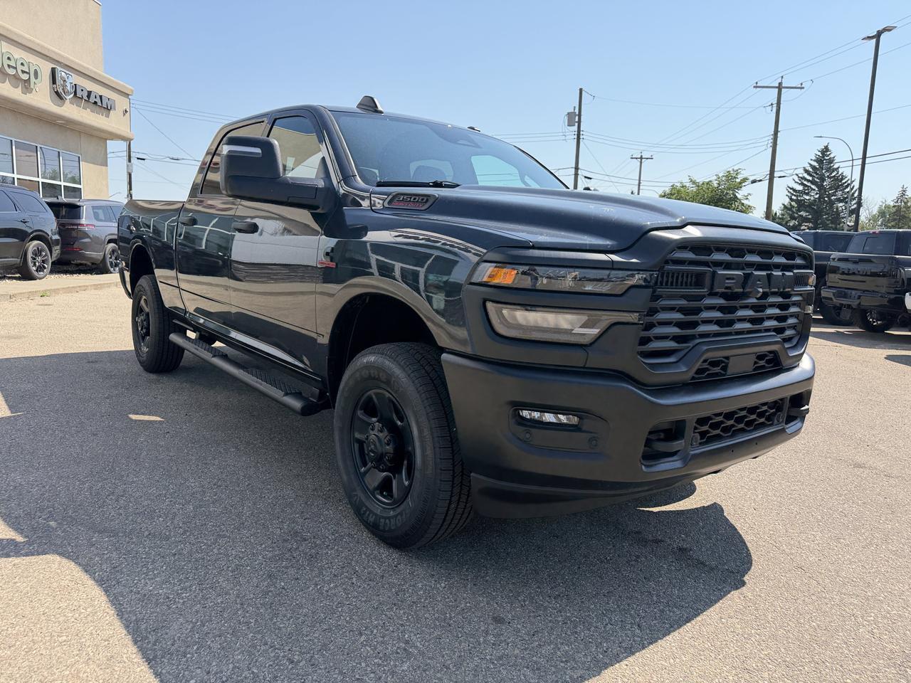 2026 Ram 3500 Tradesman Crew Cab 4x4 | Cummins Diesel | Forged Blue | NAV | 12IN Display | 5th Wheel Prep Redwater AB
