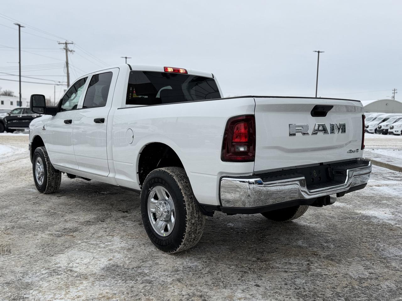 2026 Ram 3500 Tradesman Crew Cab 4x4 | Cummins Diesel | Front Bench | Backup Camera | Towing Redwater AB