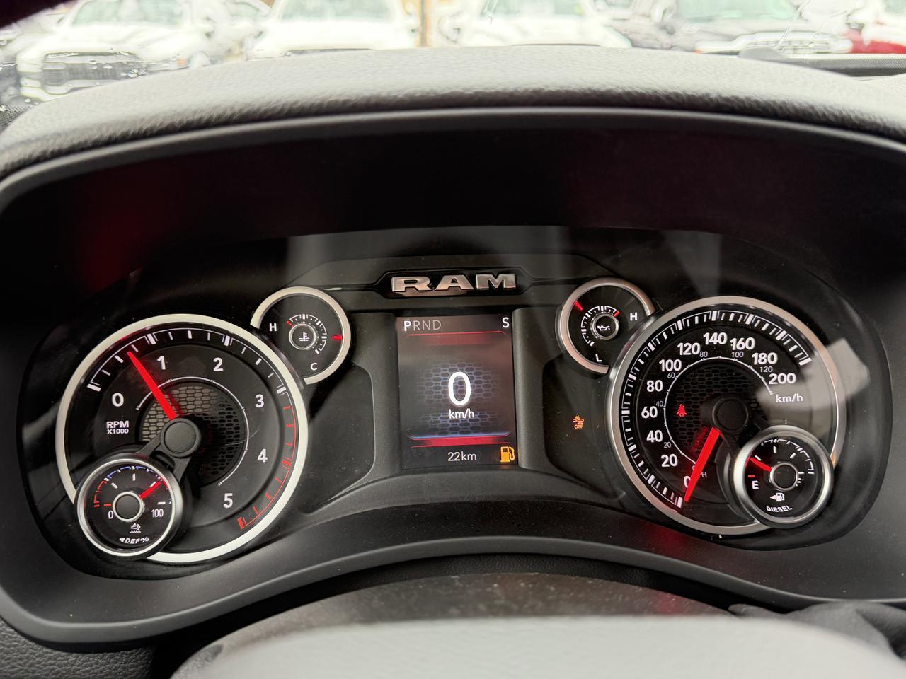 2026 Ram 3500 Tradesman Crew Cab 4x4 | Cummins Diesel | Front Bench | Backup Camera | Towing Redwater AB