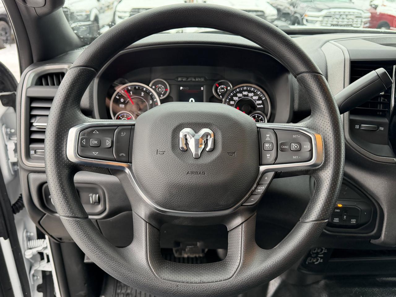 2026 Ram 3500 Tradesman Crew Cab 4x4 | Cummins Diesel | Front Bench | Backup Camera | Towing Redwater AB