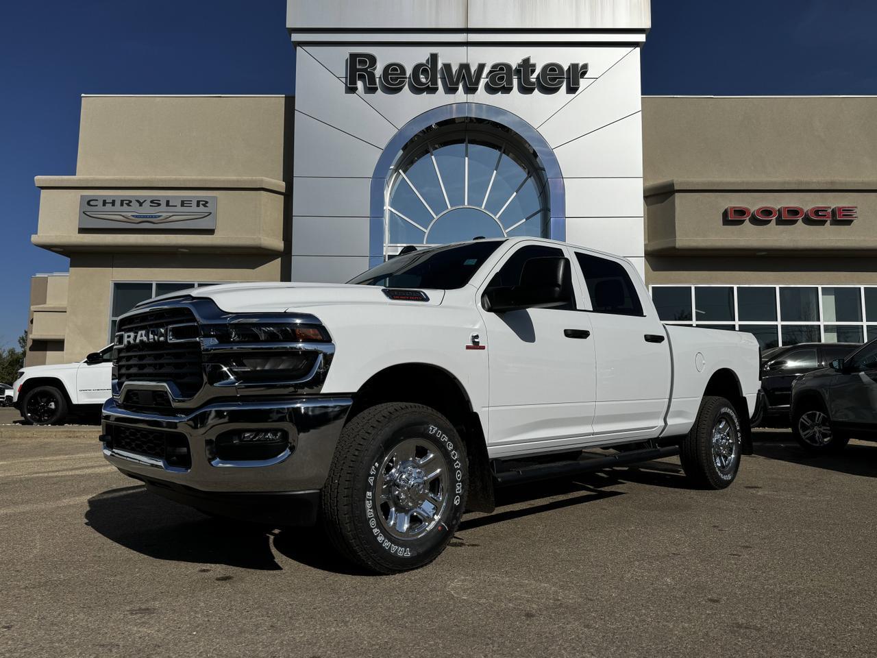 2026 Ram 3500 Tradesman Crew Cab 4x4 | Cummins Diesel | Front Bench | Towing Prep | Chrome