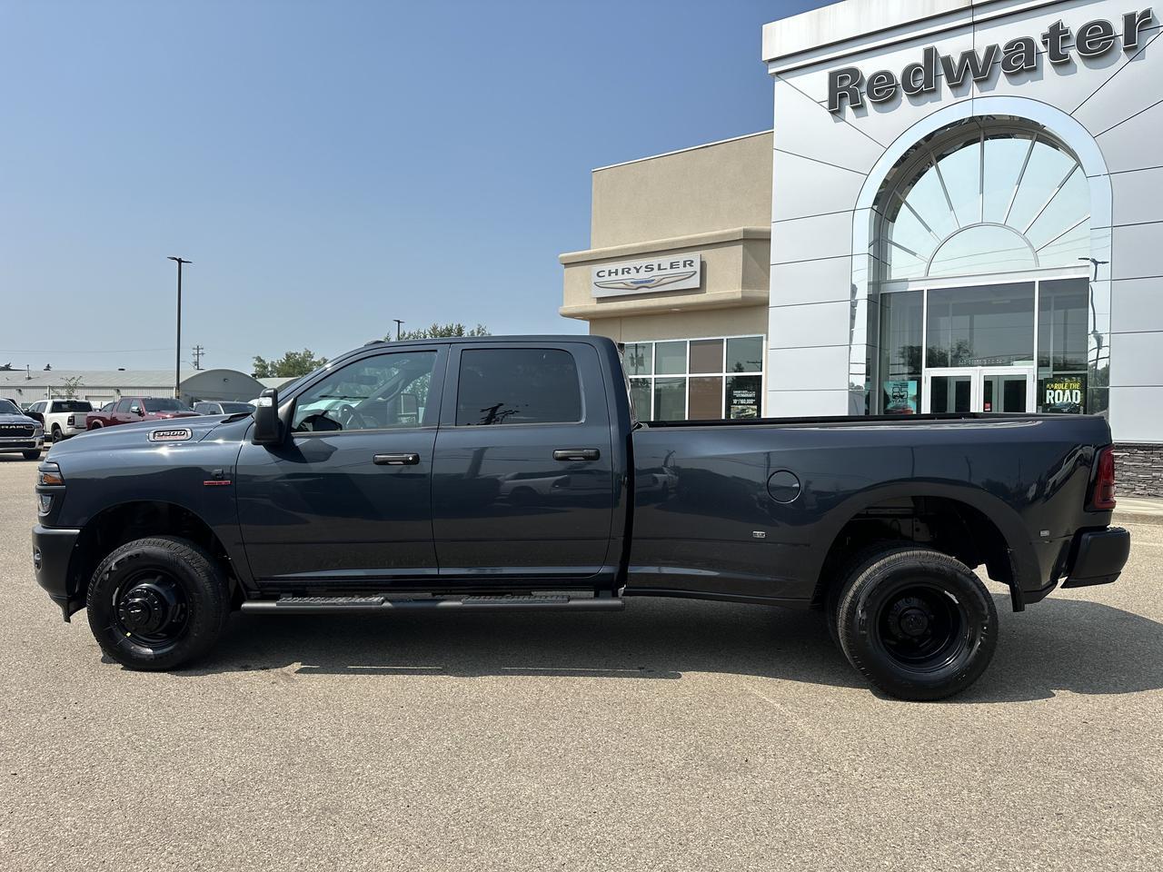 2026 Ram 3500 Tradesman Crew Cab 4x4 | Cummins HO Turbo Diesel | Forged Blue | Max Tow Package | 5th Wheel Prep Redwater AB