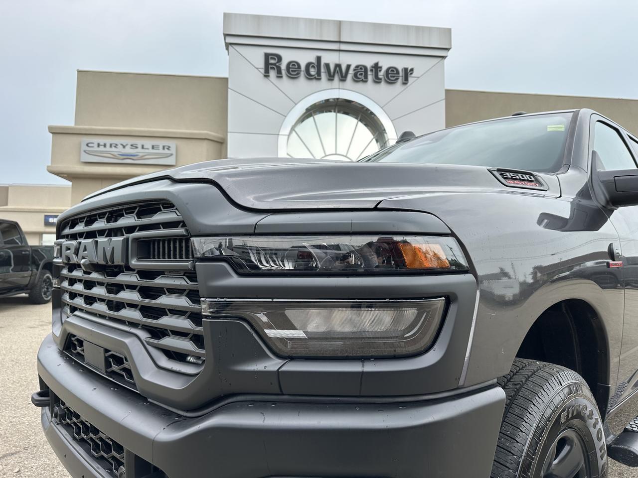 2026 Ram 3500 Tradesman Crew Cab 4x4 | Cummins Turbo Diesel | 5th Wheel Towing | Dual 730A Batteries Redwater AB
