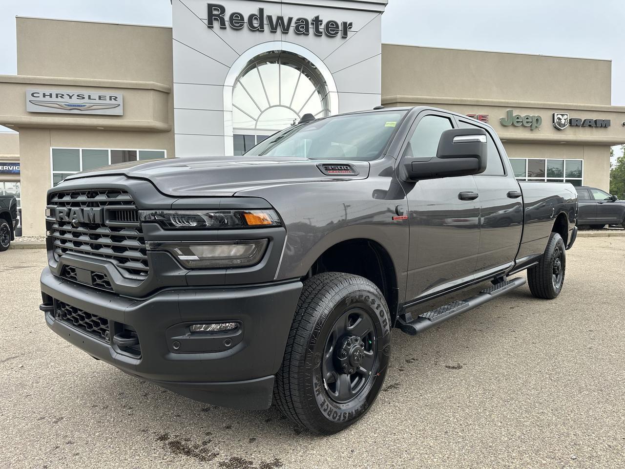 2026 Ram 3500 Tradesman Crew Cab 4x4 | Cummins Turbo Diesel | 5th Wheel Towing | Dual 730A Batteries Redwater AB