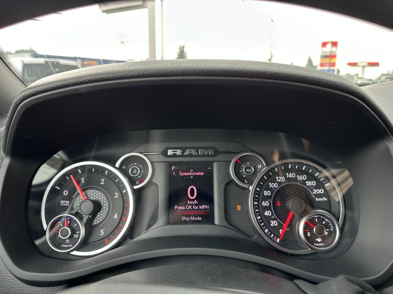 2026 Ram 3500 Tradesman Crew Cab 4x4 | Turbo Diesel | Ceramic Grey | NAV | 12IN Display | Towing Ready Redwater AB