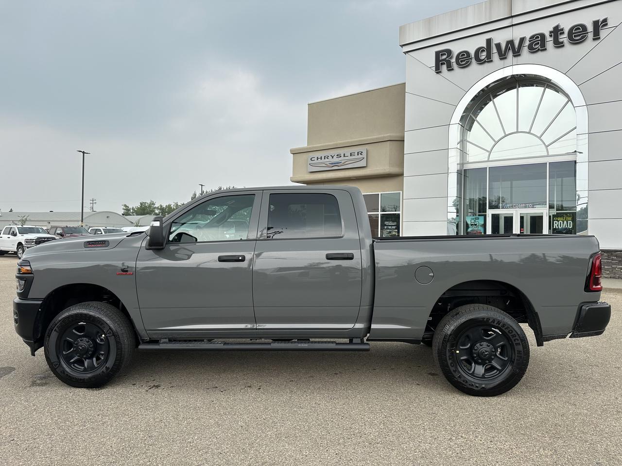 2026 Ram 3500 Tradesman Crew Cab 4x4 | Turbo Diesel | Ceramic Grey | NAV | 12IN Display | Towing Ready Redwater AB