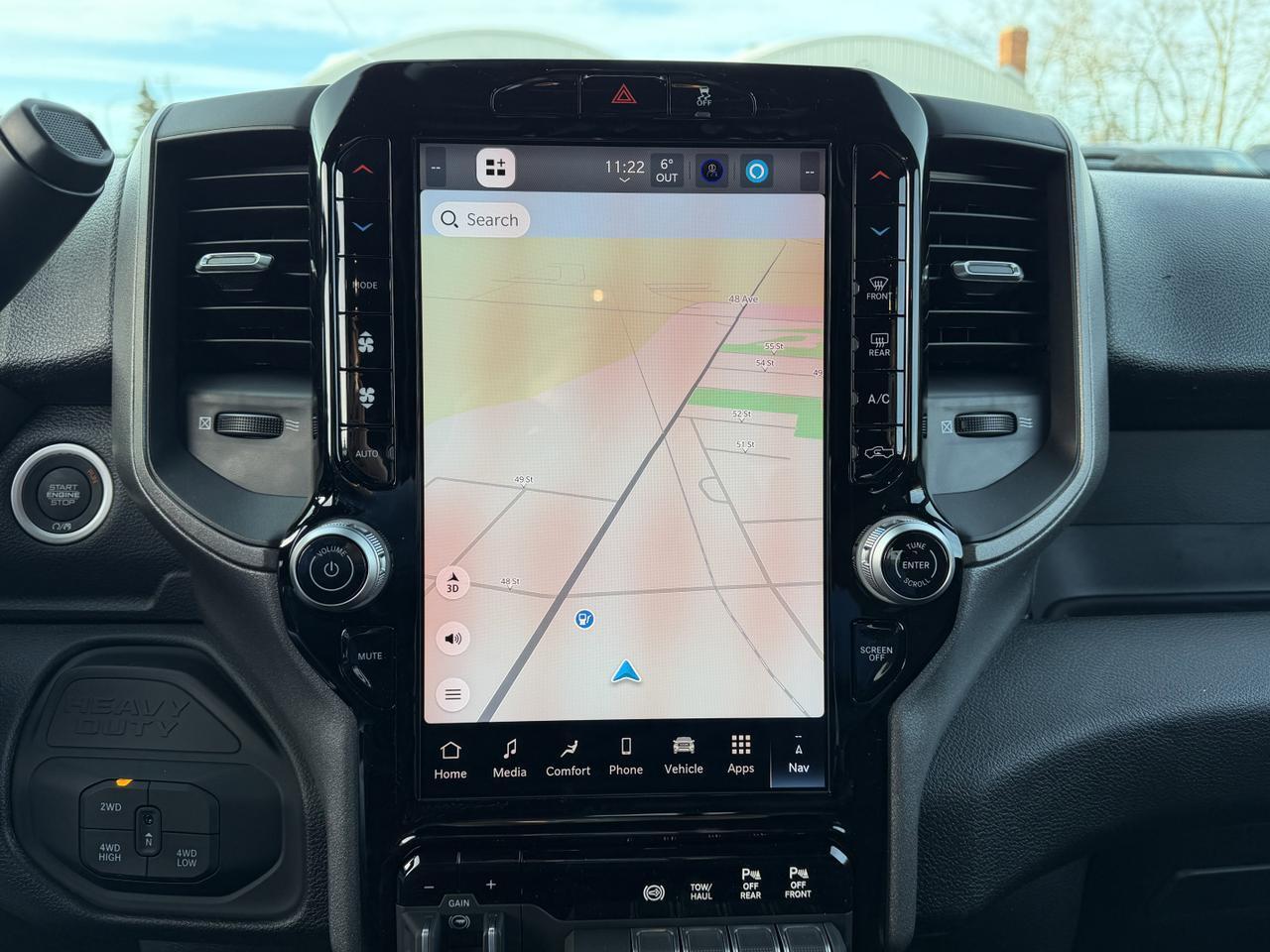 2026 Ram 3500 Tradesman Crew Cab 4x4 Dually | 6.7L HO Cummins Diesel | 8' Box | Max Tow Package | Uconnect 5 NAV Redwater AB