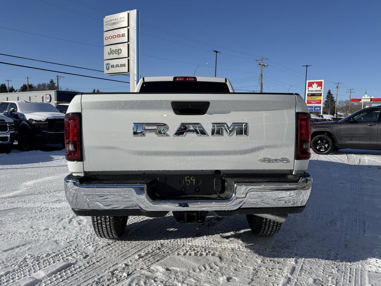 2026 Ram 3500 Tradesman Crew Cab 4x4 Long Box| Cummins Diesel | 12IN Touchscreen | NAV | Backup Camera | HD Towing Redwater AB