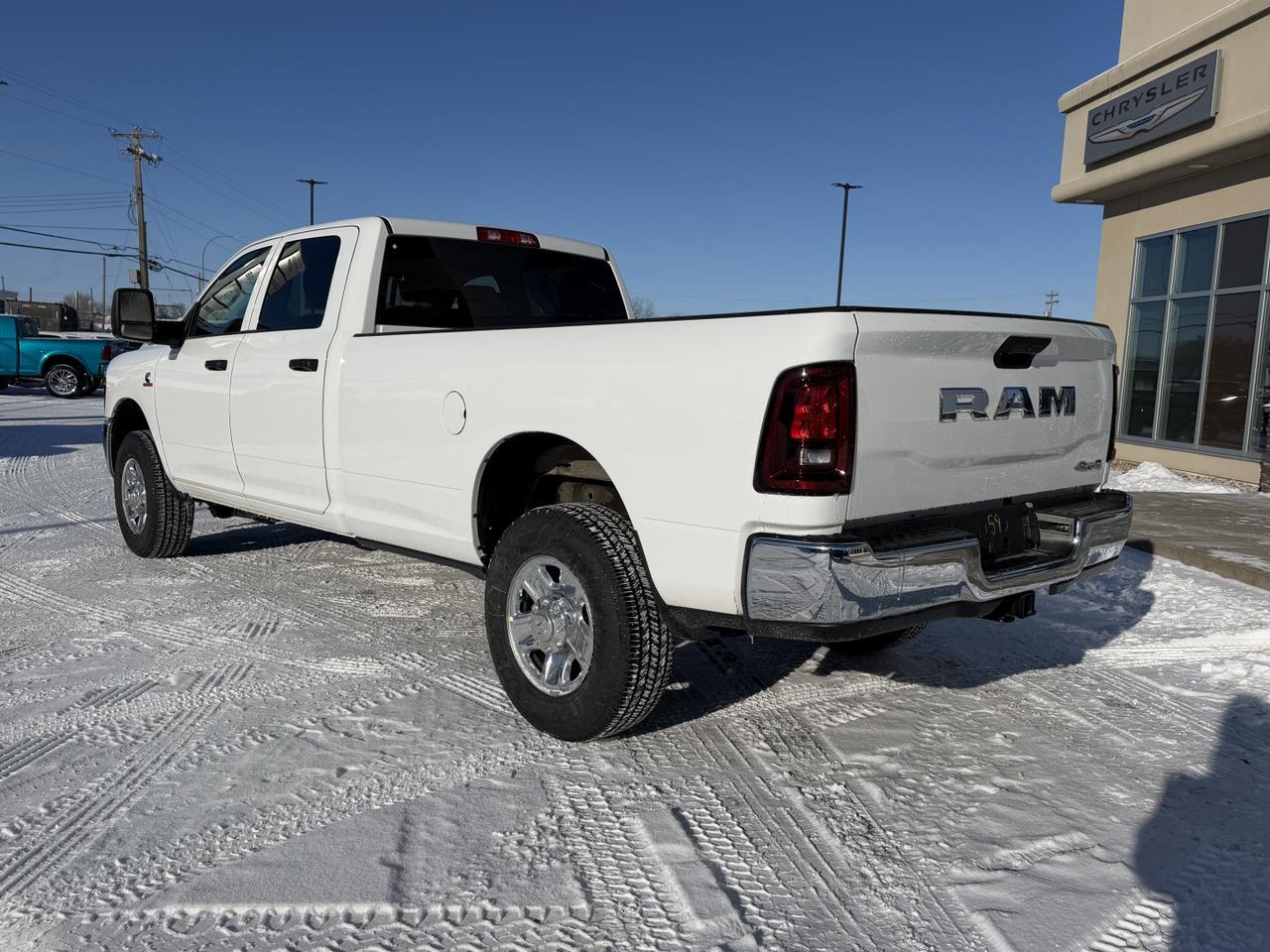 2026 Ram 3500 Tradesman Crew Cab 4x4 Long Box| Cummins Diesel | 12IN Touchscreen | NAV | Backup Camera | HD Towing Redwater AB