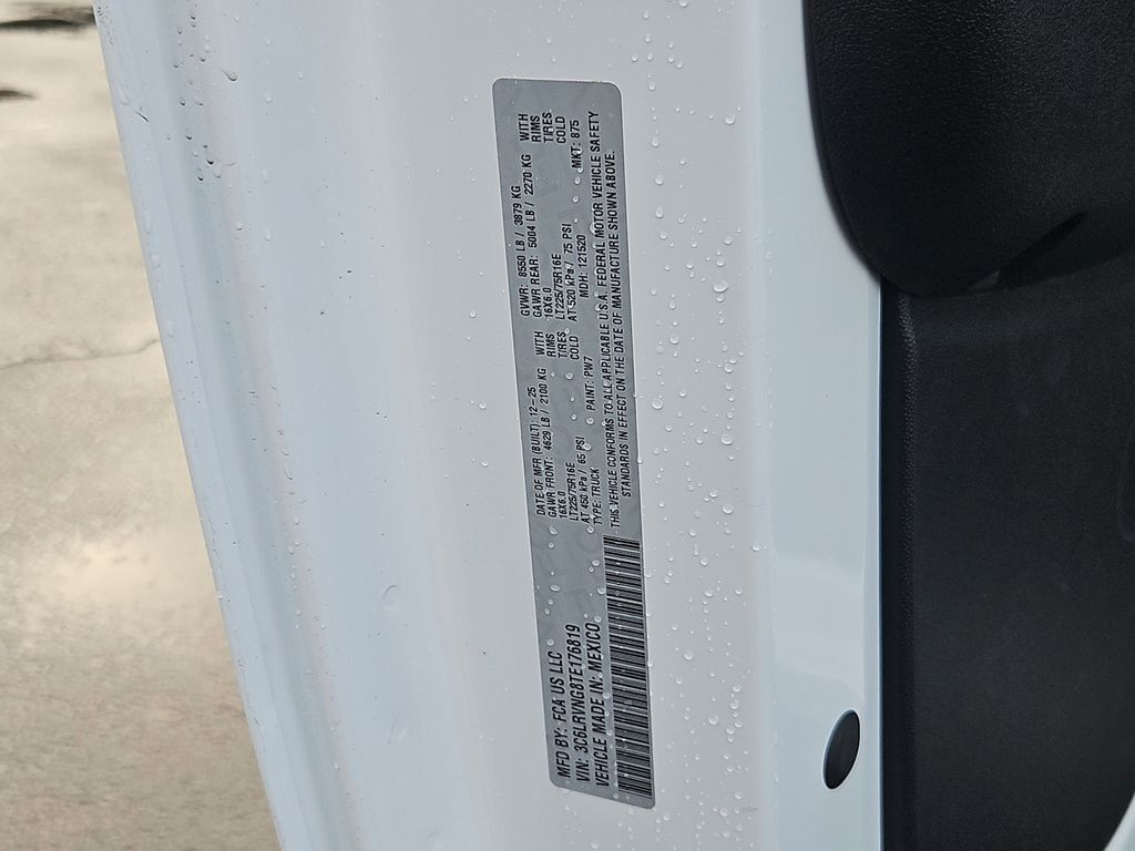 2026 Ram ProMaster 1500 Low Roof Gresham OR