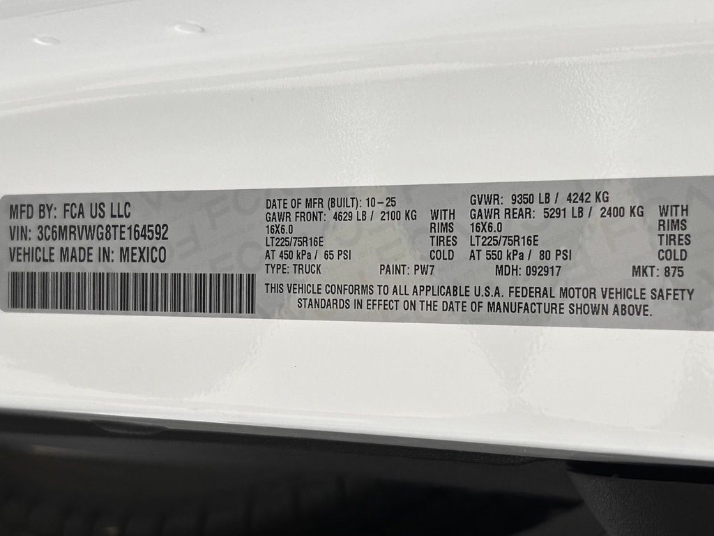 2026 Ram ProMaster 3500 Base Portland OR