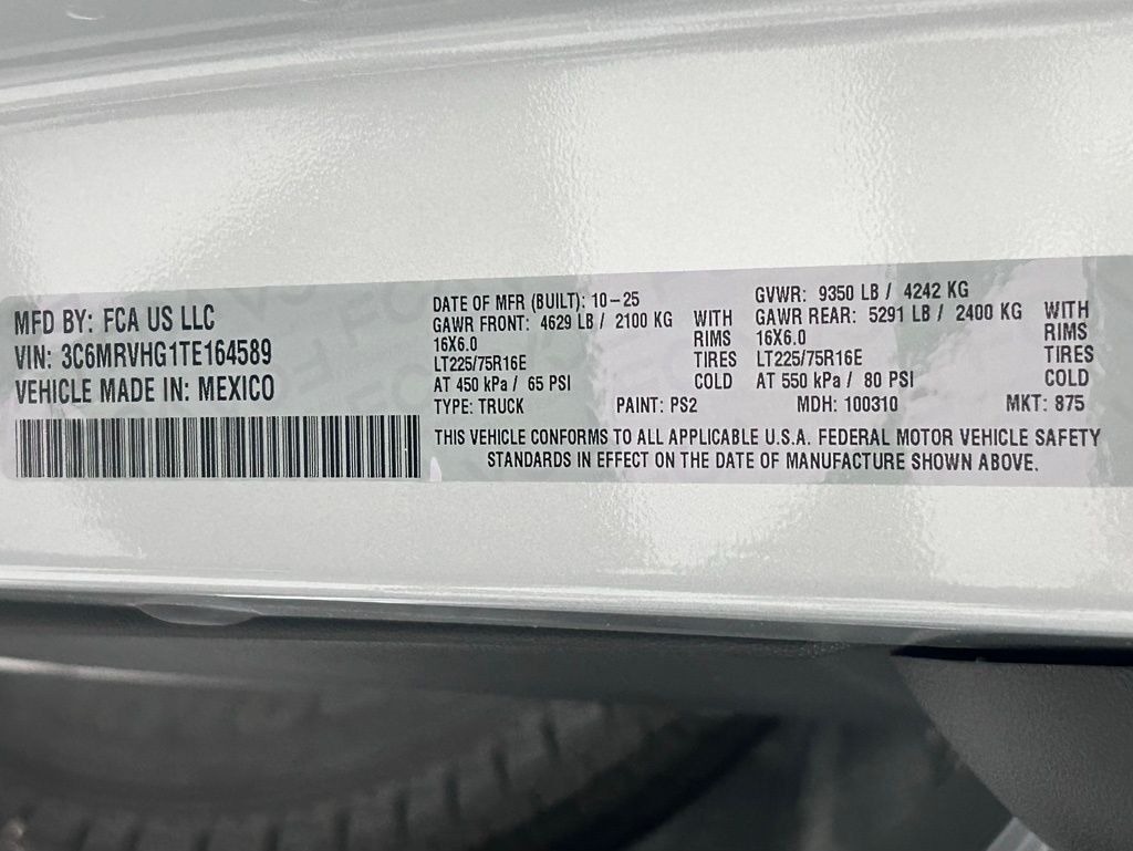 2026 Ram ProMaster 3500 High Roof Portland OR