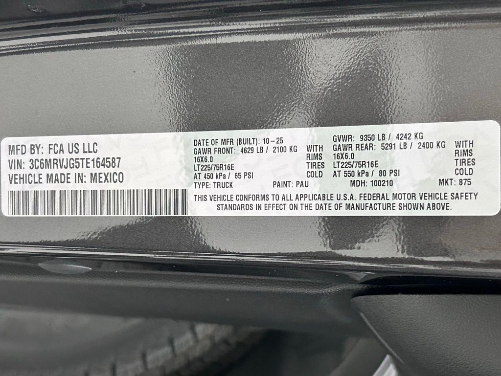 2026 Ram ProMaster 3500 High Roof Portland OR