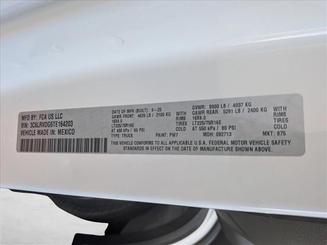 2026 Ram ProMaster Cargo Van SLT Roseville CA