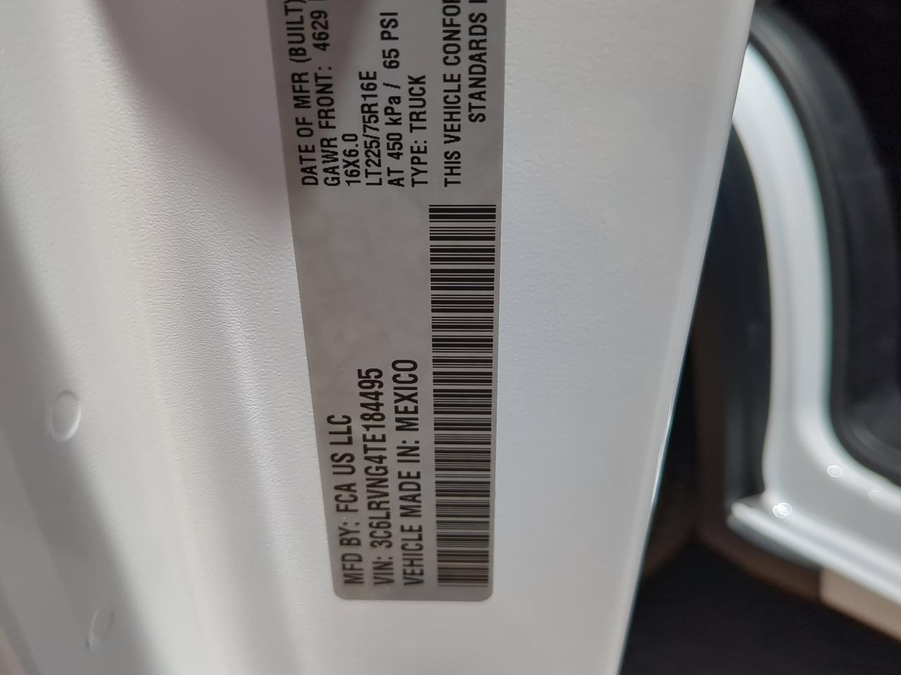 2026 Ram ProMaster Cargo Van Tradesman Appleton WI