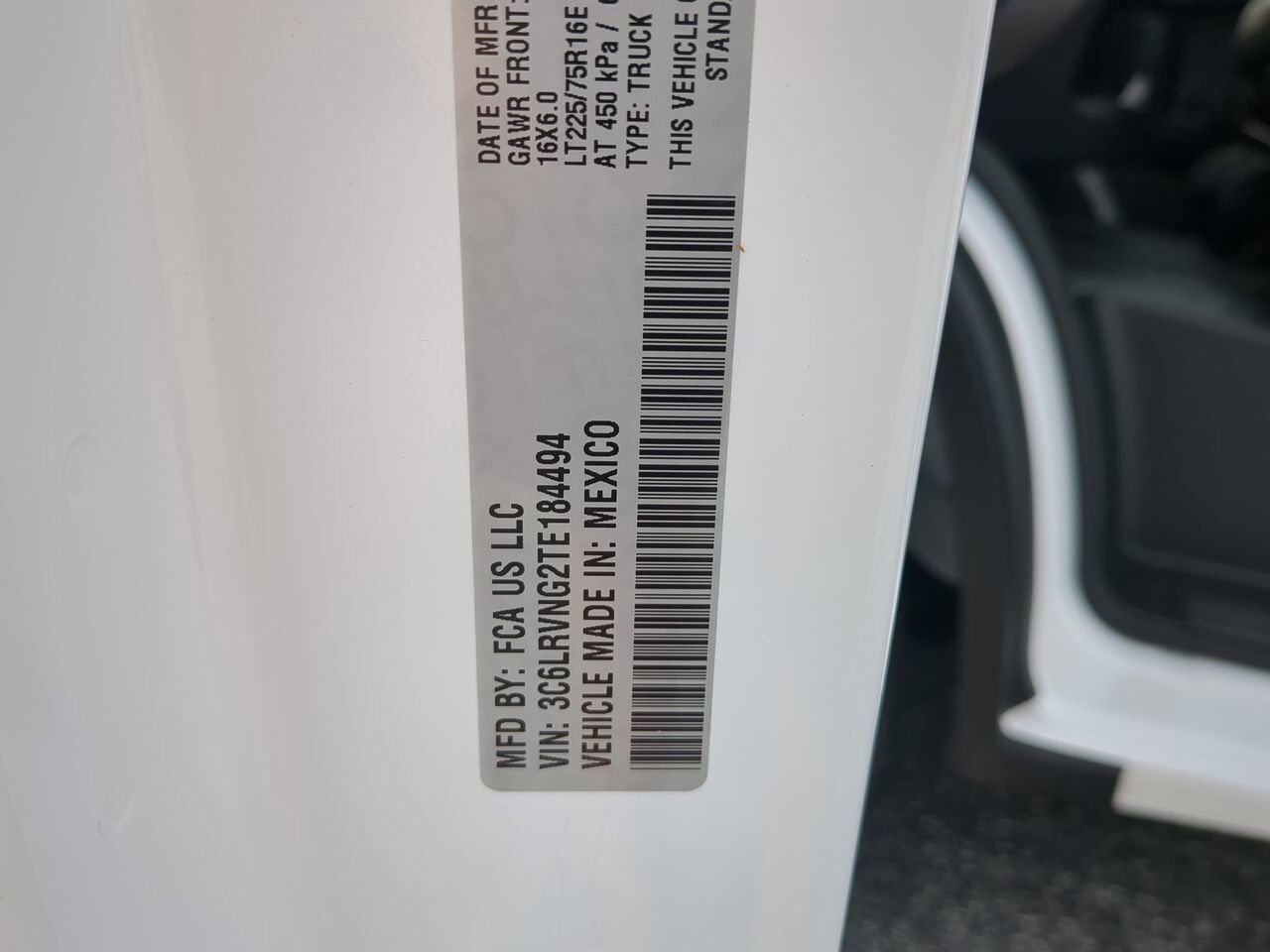 2026 Ram ProMaster Cargo Van Tradesman Winder GA