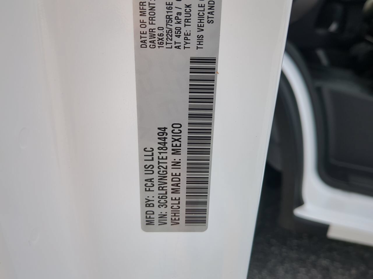 2026 Ram ProMaster Cargo Van Tradesman Winder GA