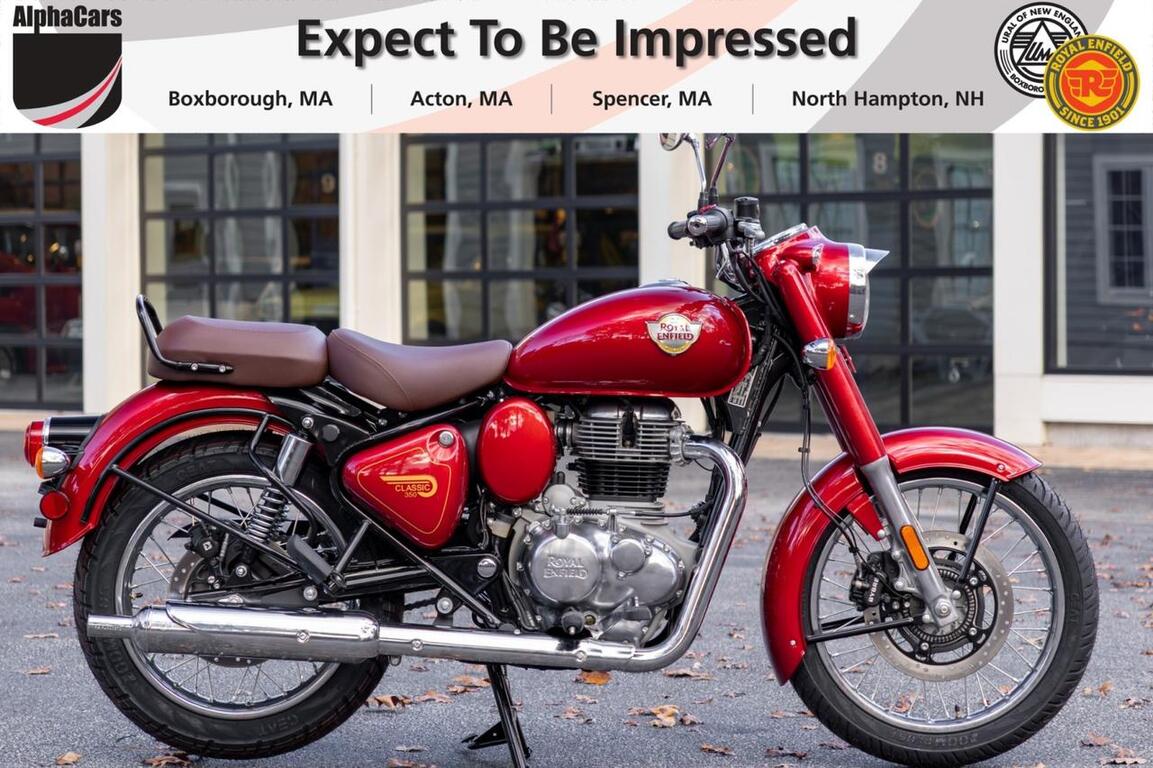 2026 Royal Enfield Classic 350 Madras Red Spencer, MA 62361708
