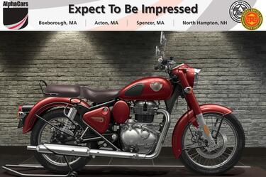 2026_Royal Enfield_Classic 350_Madras Red_ Boston MA