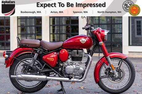 2026 Royal Enfield Classic 350 Madras Red Boston MA