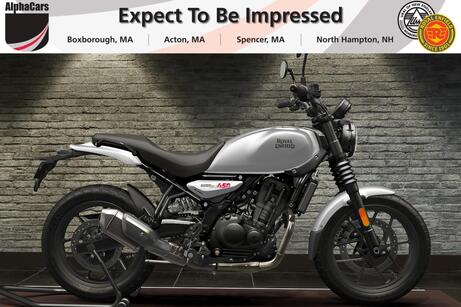 2026 Royal Enfield Guerilla 450 Smoke Silver Boston MA