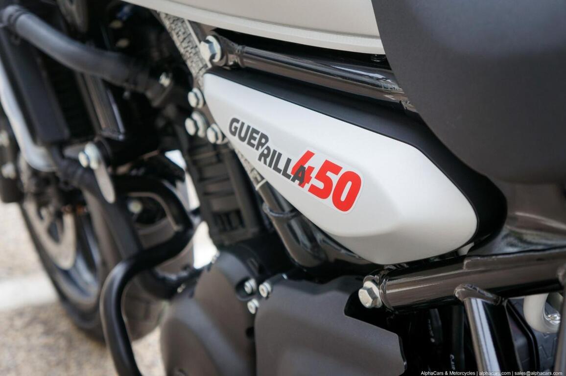 2026 Royal Enfield Guerilla 450 Smoke Silver Launch Edition Boston MA