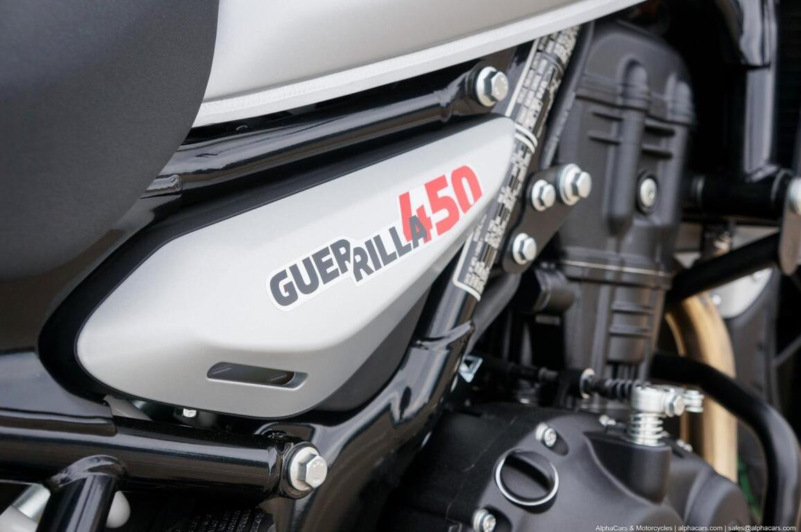 2026 Royal Enfield Guerilla 450 Smoke Silver Launch Edition Boston MA
