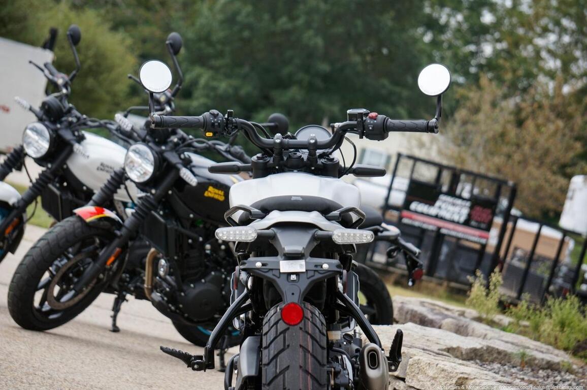 2026 Royal Enfield Guerilla 450 Smoke Silver Launch Edition Boston MA