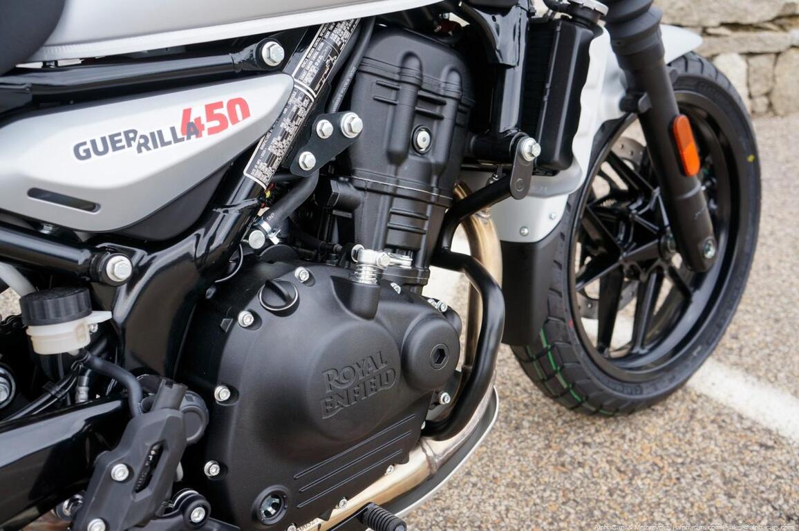 2026 Royal Enfield Guerilla 450 Smoke Silver Launch Edition Boston MA